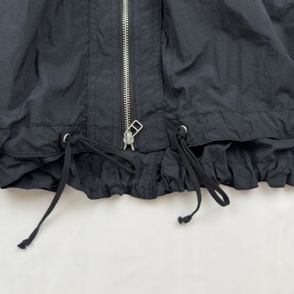 Daily Practice Sz MP Free Fall Black Parachute Drawstring Midi Dress Anthro - Picture 7 of 12